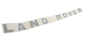 Genuine "Land Rover" Grey Hood Decal For Discovery I 1994 - 1999