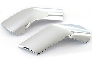 Chrome Lower Mirror Cover LR003905, Pair, For Land Rover LR2, LR3, Range Rover Sport, And Range Rover Full Size L322 (See Fitment Years)