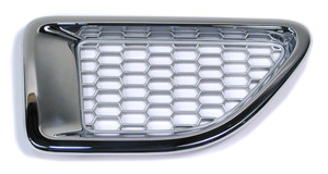 Grille - Side Air Intake - Chrome Finish - Right Hand