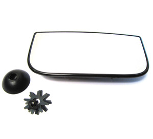Clearview ORIGINAL Mirror Replacement Part, Lower Right Hand Convex Replacement Mirror Glass Kit, For Base Model Mirrors With Electric Power Adjust Only