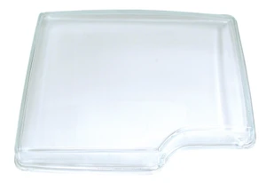 Genuine Xenon Headlight Lens XBV000090, Left Hand, For Range Rover Full Size L322, 2003 - 2005