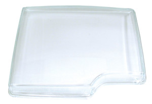 Genuine Xenon Headlight Lens XBV000090, Left Hand, For Range Rover Full Size L322, 2003 - 2005