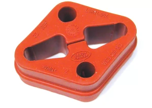 Genuine Rubber Exhaust Hanger WCS000150, Side Of Muffler, For Land Rover LR3, Freelander, And Range Rover Sport (See Fitment Years And Notes)
