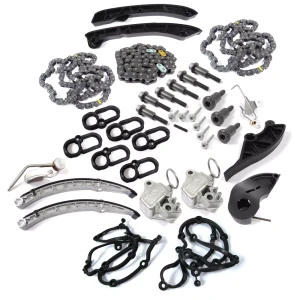 Complete Genuine Timing Chain Replacement Kit, Upper And Lower Chains, Tensioners, Guides, Seals And Hardware, For 3.0L V6 Land Rover LR4, Range Rover Full Size And Range Rover Sport (See Fitment Years)