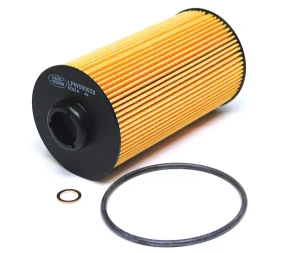 Genuine Cartridge Oil Filter LPW500030 With Rubber Gasket And Washer Seal For Range Rover Full Size L322, 2003 - 2005