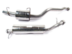 Cat-Back Stainless Steel Exhaust System By Double S, For Range Rover P38 With GEMS Engine, 1995 - 1996