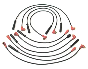 Ignition Wire Set 7MM RTC6551, Magnecor Performance Electrosports Wires, For Land Rover Discovery I, Defender 90, And Range Rover Classic (See Fitment Years)