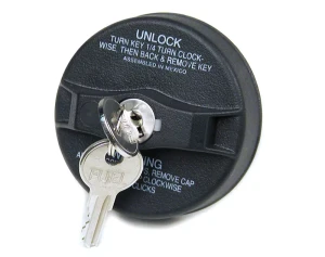 Locking Fuel Filler Gas Cap NTC5418 With Key Set Pair, For Land Rover Discovery I, Defender 90 And 110 And Range Rover Classic