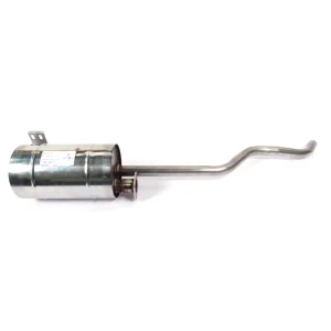 Stainless Steel Muffler By Double S For Land Rover Series 2, 2A, And 3, 88-Inch And Select 109-Inch (See Fitment Years)