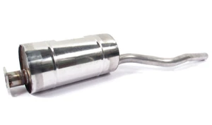 Stainless Steel Muffler And Tailpipe By Double S For Land Rover Series 2, 2A, And 3, 2.25-Liter Right Hand Drive (SSLR29)