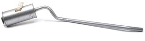 Exhaust Muffler With Tailpipe 599378 For Land Rover Series 3, 109 Station Wagon