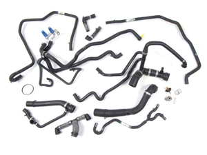 Engine Coolant Hose And Thermostat Kit For Range Rover Full Size Supercharged 4.2 L322, Jaguar Engine, 2006 - 2009