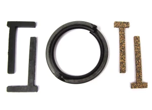 Main Rear Oil Seal Kit 542492, 3-Bearing 2.25L, For Land Rover Series 2, 2A, And 3 (See Fitment Years)