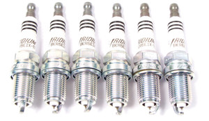 Spark Plug Service Kit, Set Of 6 Plugs NLP100290L By NGK, Iridium IX BKR6EIX-11, For Land Rover Freelander 2002 - 2005