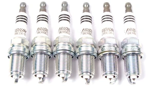 Spark Plug Service Kit, Set Of 6 Plugs NLP100290L By NGK, Iridium IX BKR6EIX-11, For Land Rover Freelander 2002 - 2005