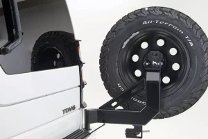 Swing-Away Spare Wheel And Tire Carrier By Terrafirma For Land Rover LR3 And LR4