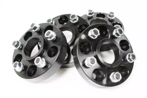 Terrafirma Wheel Spacers, Black Alloy 30MM, Set Of 4 For Land Rover LR3, LR4, Discovery 5, Defender 90, 110, And 130 New Gen L663, Range Rover Sport, And Range Rover Full Size L322 (See Fitment Years)