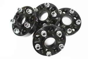 Terrafirma Wheel Spacers, Black Alloy 30mm, Set Of 4, For Land Rover Discovery Series II And Range Rover P38