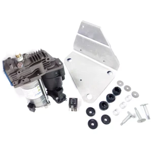 EAS Compressor Assembly LR078650, Original Equipment By AMK, Electronic Air Suspension, On Land Rover LR3, LR4 And Range Rover Sport, For Existing AMK Programmed Vehicles Only (See Fitments)