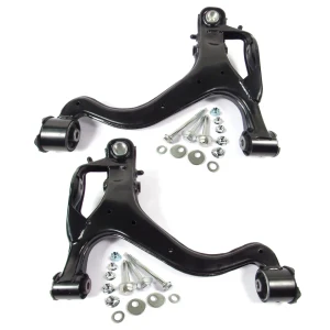 Front Lower Suspension Control Arm Kit, Includes (2) Control Arms LR073367 And LR073369 And Mounting Hardware, For Land Rover LR4, 2010 - 2016