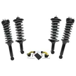 Lifted Profile Heavy Load Air Suspension To Coil Spring Conversion Kit By Terrafirma For Land Rover LR3, LR4, And Range Rover Sport, Includes EAS Reflash Software, Struts, And Coil Springs (Adds 2 Inches Lift)