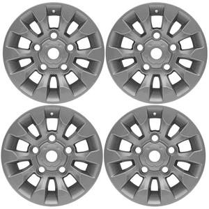 Sawtooth Style Alloy Wheels 16 X 7 Inch LR025862, Set Of 4, Silver, For Land Rover Discovery I, Defender 90, And Range Rover Classic (See Fitment Years)