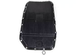 Transmission Pan With Sump Oil Filter And Gasket LR007474, Original Equipment By ZF, For Land Rover LR3, LR4, Range Rover Sport And Range Rover Full Size