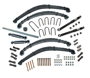 Leaf Spring Suspension Replacement Kit, Front And Rear, For Land Rover Series 2, 2A, And 3, 88-Inch Vehicles