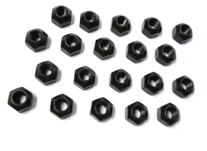 Steel Wheel Lug Nuts 576103, Set Of 20, 1-1/16-inch Wrench Size, Domed-style, For Land Rover Series 2A, 1969 - 1971
