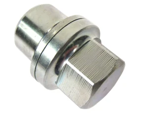 Steel Lug Nut NRC7415, For Land Rover Discovery I, Defender 90 And 110, And Range Rover Classic (See Fitment Years)