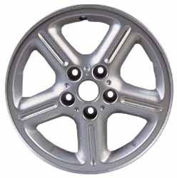 Genuine Alloy 5-Spoke Wheel RRC002060MNH, 16 x 7-Inch, For Land Rover Freelander, 2002 - 2005