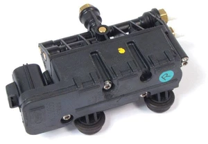 EAS Air Suspension Valve Block RVH000055, Rear Axle, Original Equipment, For Land Rover LR3, LR4, And Range Rover Sport (See Fitment Years)