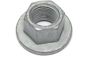 Genuine Suspension Air Strut Front Knuckle Flanged Locking Nut KYH000051, 16mm, For Range Rover Full Size L322, 2003 - 2012 (See Fitment Years)