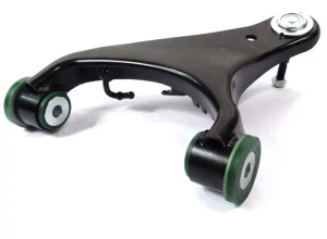 Suspension Control Arm RBJ500232, Upper Front Left Hand, Upgraded With Preloaded Semi-Firm Green Polyurethane Bushings, For Land Rover LR3