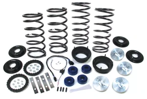 Standard Profile Air Suspension To Coil Spring Conversion Kit With EAS Override Harness And Old Man Emu Springs