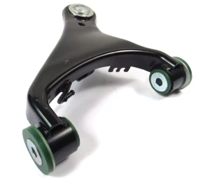 Upper Front Control Arm LR051615, Left Hand, Upgraded With Preloaded Semi-Firm Green Polyurethane Bushings, For Land Rover LR4