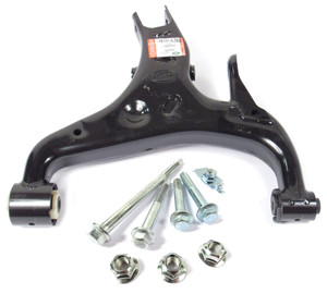 Genuine Suspension Control Arm LR051594, Rear Lower Left Hand With Replacement Bolt Kit, For Land Rover LR3 And LR4