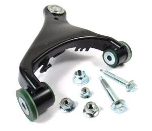 Front Upper Suspension Control Arm LR051615, Left Hand, With Upgraded With Preloaded Semi-Firm Green Polyurethane Bushings And Bolt Kit, For Land Rover LR4