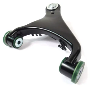Upper Front Control Arm LR051614, Right Hand, Upgraded With Preloaded Semi-Firm Green Polyurethane Bushings, For Land Rover LR4