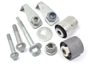Suspension Replacement Bushing Kit, Rear Upper Control Arm, Includes Replacement Bushings And Hardware, For Land Rover LR3