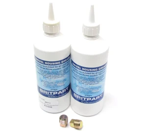 Swivel Housing Maintenance Kit, 26 Ounces Swivel Housing Grease And Two Replacement Axle Drain Plugs, For Land Rover Defender 90 And 110, And Range Rover Classic