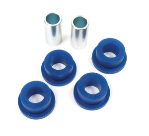 Polyurethane Bushing By Polybush, Rear Suspension Top Link A-Frame Bushing Set Coil, Blue / Soft, For Land Rover Discovery 1, Defender 90 And Range Rover Classic