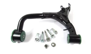 Suspension Control Arm LR051623, Upper Rear Left Hand, Upgraded With Preloaded Semi-Firm Green Polyurethane Bushings And Bolt Kit For Land Rover LR3 And LR4