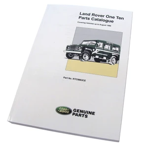 Parts Catalog For Land Rover Defender 110 to August 1986