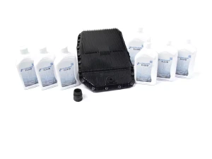 Transmission Service Kit: Transmission Pan With Gasket, Valve Body Sleeve And 7 Quarts ZF Lifeguard Transmission Fluid For Range Rover Sport And Range Rover Full Size L322 (See Fitment Years)