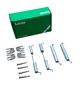 Brake Shoe Spring Kit Lucas TR3A to TR6 ,SRS8 Brake Shoe Spring Kit Lucas TR3A to TR6 ,SRS8