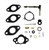 Carburetor Premium Rebuild Kit Front SU HS2 1971 to 1974 MG MIdget