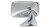Mirror Right Flat Glass Polished MGB 1974 to 1980