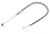 Accelerator Cable Updated MGB 75 to 80