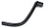 Genuine Rain Gutter Finisher DBC101410, Left Rear, For Land Rover Discovery Series II